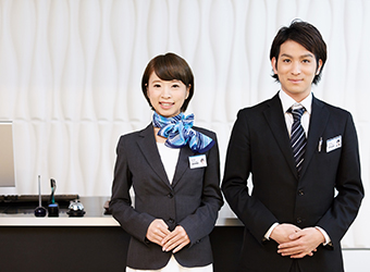 Our heartful hospitality for customers all over the world.